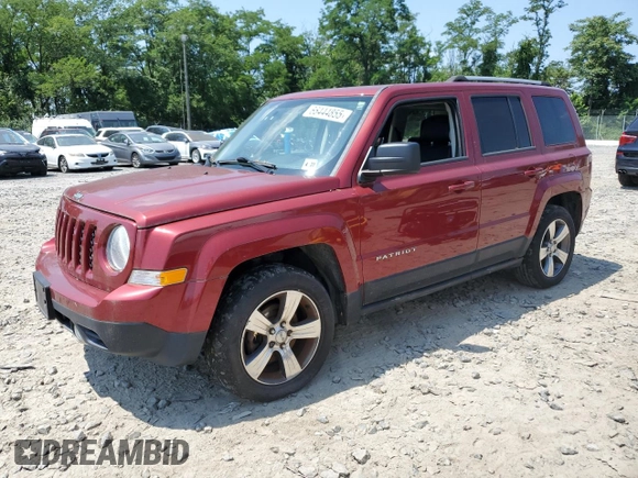 2017 Jeep Patriot High Altitude с VIN 1C4NJPFA6HD131014, выставлен на аукционе Copart как лот 66444855 с пробегом 125 505 миль миль и Чистый • Clean title. История ставок и продаж доступна на DreamBid. Изображение 1.