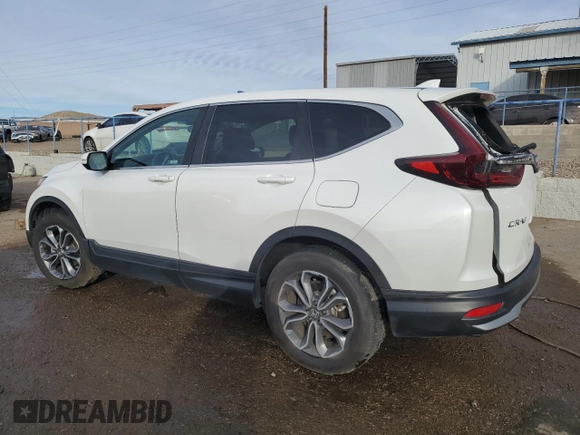 2021 Honda CR-V EX with VIN 2HKRW2H51MH677438, listed as a Copart auction lot 45311195 with 39,217 mi miles and Salvage Title. Bid and sale history available at carsss.com. Image 2.