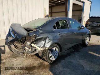 2014 Chevrolet Sonic LT with VIN 1G1JC5SH7E4220059, listed as a Copart auction lot 49877765 with 136,896 mi miles and Salvage Title. Bid and sale history available at DreamBid. Image 3.