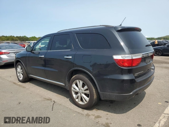 2013 Dodge Durango Crew с VIN 1C4SDJDT8DC540627, выставлен на аукционе Copart как лот 59012545 с пробегом 113 425 миль миль и Чистый • Clean title. История ставок и продаж доступна на DreamBid. Изображение 2.