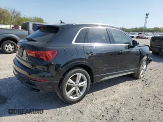 2020 Audi Q3 S line Premium Plus with VIN WA1EECF30L1055714, listed as a Copart auction lot 52678335 with Not provided miles and Salvage title. Bid and sale history available at DreamBid. Image 3.