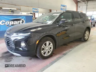 2020 Chevrolet Blazer LT z VIN 3GNKBHRS5LS601026, wystawiony jako Copart lot #56021965 z przebiegiem 40 994 mil mil oraz Szkoda całkowita • Salvage title. Historia ofert i sprzedaży dostępna na DreamBid. Obrazek 1.