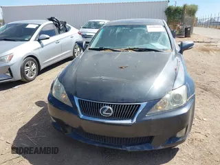 2009 Lexus IS with VIN JTHBK262995088777, listed as a IAAI auction lot 41908060 with 174,386 mi miles. Bid and sale history available at carsss.com. Image 12.