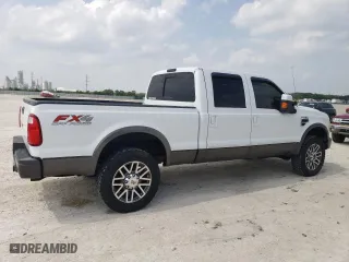 2008 Ford Super Duty F-250 SRW XL with VIN 1FTSW21R88EA31527, listed as a Copart auction lot 50233845 with 258,435 mi miles and Salvage Title. Bid and sale history available at carsss.com. Image 3.