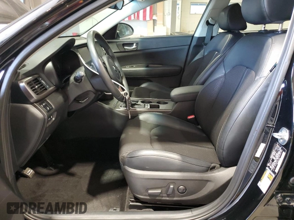 2018 Kia Optima S with VIN 5XXGT4L36JG202795, listed as a Copart auction lot 60000645 with 15,217 mi miles and Salvage title. Bid and sale history available at DreamBid. Image 7.