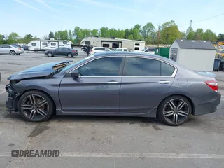2016 Honda Accord Sport with VIN 1HGCR2F57GA127299, listed as a IAAI auction lot 42028396 with 122,956 mi miles and . Bid and sale history available at DreamBid. Image 15.
