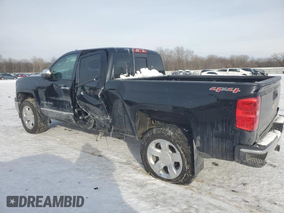 2014 Chevrolet Silverado 1500 LTZ with VIN 1GCVKSEC1EZ156081, listed as a Copart auction lot 41831735 with 107,961 mi miles and Salvage Title. Bid and sale history available at DreamBid. Image 2.