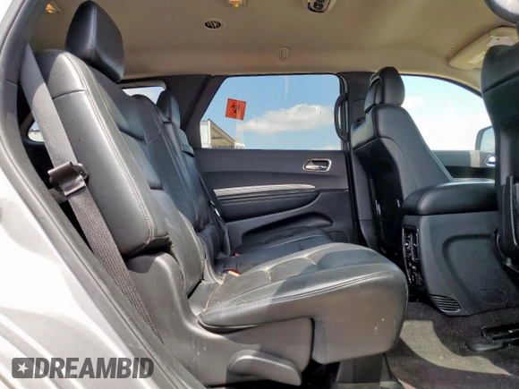 2017 Dodge Durango GT z VIN 1C4RDJDG8HC724988, wystawiony jako Copart lot #58595775 z przebiegiem 95 383 mil mil oraz Szkoda całkowita • Salvage title. Historia ofert i sprzedaży dostępna na DreamBid. Obrazek 11.