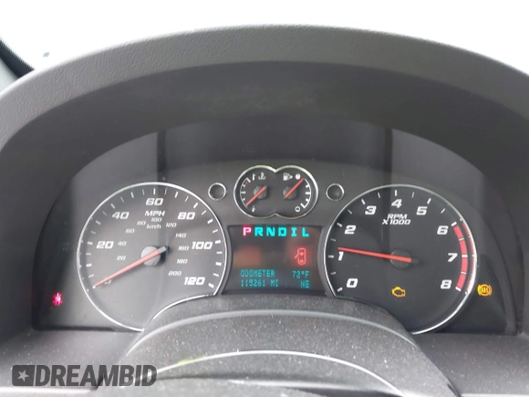 2008 Chevrolet Equinox LT with VIN 2CNDL53F886281999, listed as a IAAI auction lot 41904505 with 115,261 mi miles. Bid and sale history available at carsss.com. Image 7.