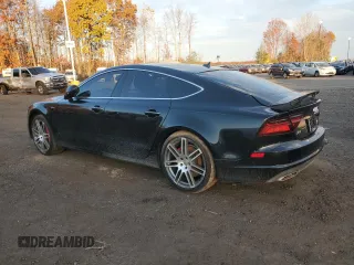 2016 Audi A7 3.0 Premium Plus with VIN WAUWGAFC4GN019156, listed as a Copart auction lot 76039163 with 155,124 mi miles. Bid and sale history available at carsss.com. Image 2.