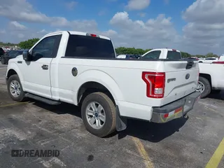 2016 Ford F-150 XL with VIN 1FTMF1C83GFA31273, listed as a IAAI auction lot 41584700 with 184,655 mi miles. Bid and sale history available at carsss.com. Image 3.