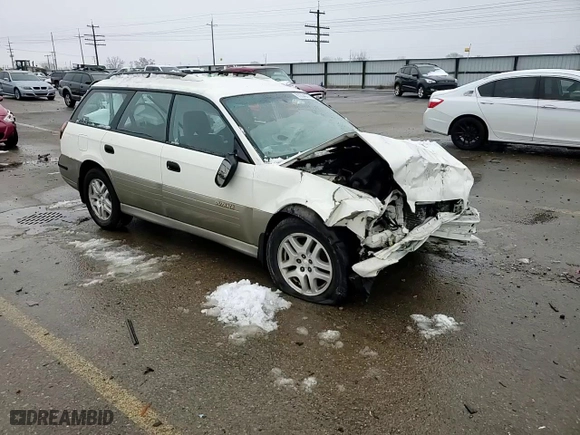 2000 Subaru Legacy Wagon Outback w/GB Equip with VIN 4S3BH6756Y7636074, listed as a Copart auction lot 87234374 with 121,611 mi miles and Salvage Title. Bid and sale history available at carsss.com. Image 10.