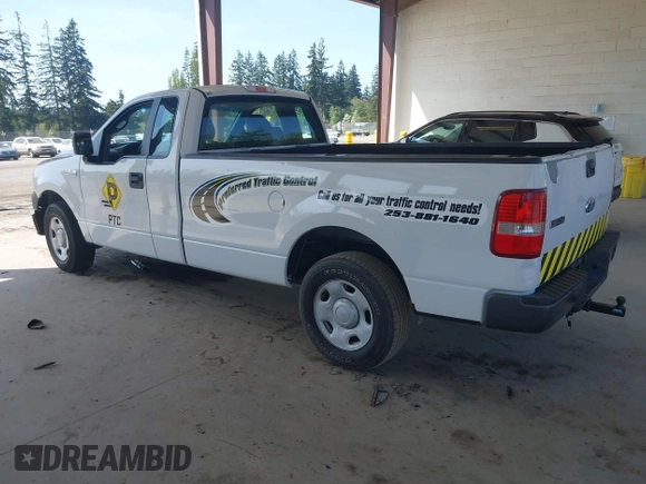 2007 Ford F-150 XL with VIN 1FTPF12V37KB92735, listed as a IAAI auction lot 42127038 with 162,219 mi miles and . Bid and sale history available at carsss.com. Image 3.