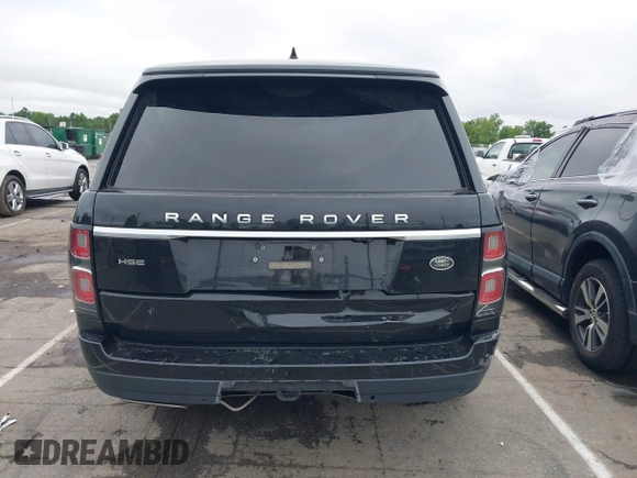 2019 Land Rover Range Rover HSE with VIN SALGS2SV3KA546424, listed as a IAAI auction lot 42313423 with 46,287 mi miles and . Bid and sale history available at DreamBid. Image 17.