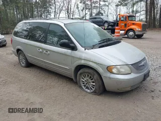 2001 Chrysler Town & Country Limited with VIN 2C8GP64L21R325272, listed as a IAAI auction lot 41968092 with 149,382 mi miles. Bid and sale history available at carsss.com. Image 1.