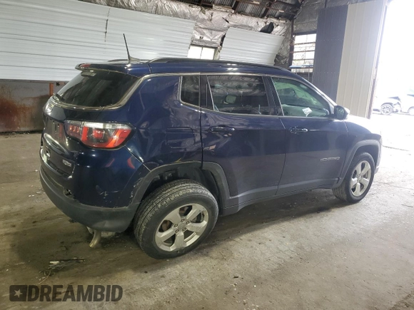 2020 Jeep Compass Latitude z VIN 3C4NJDBB3LT107172, wystawiony jako Copart lot #60655765 z przebiegiem 12 822 mil mil oraz Szkoda całkowita • Salvage title. Historia ofert i sprzedaży dostępna na DreamBid. Obrazek 3.
