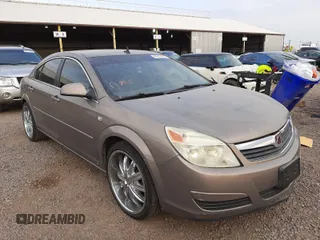 2008 Saturn Aura XE with VIN 1G8ZS57B38F251880, listed as a Copart auction lot 46325800 with 167,590 mi miles and Salvage Title. Bid and sale history available at carsss.com. Image 1.