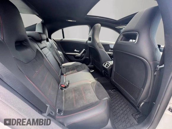 2021 Mercedes-Benz CLA 250 with VIN W1K5J4HB7MN179863, listed as a Copart auction lot 57399445 with 35,378 mi miles and Clean title. Bid and sale history available at DreamBid. Image 6.