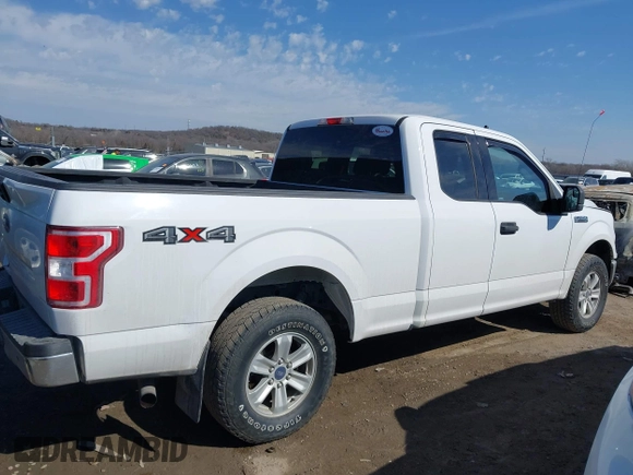 2019 Ford F-150 XL with VIN 1FTEX1EP0KKC95721, listed as a IAAI auction lot 41656043 with 95,375 mi miles and . Bid and sale history available at DreamBid. Image 13.