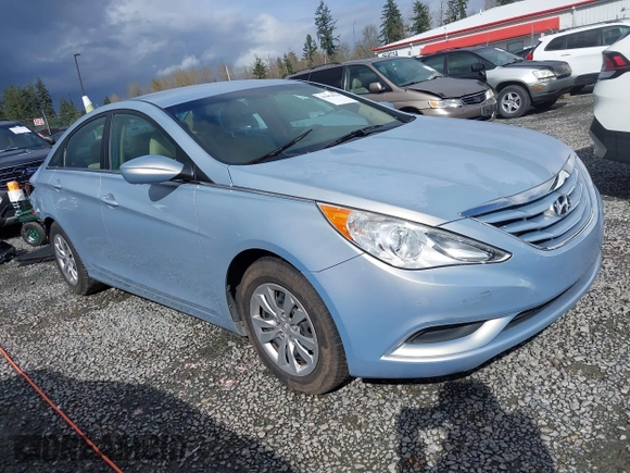 2011 Hyundai Sonata GLS with VIN 5NPEB4AC5BH255149, listed as a IAAI auction lot 41950130 with 76,245 mi miles and . Bid and sale history available at carsss.com. Image 1.