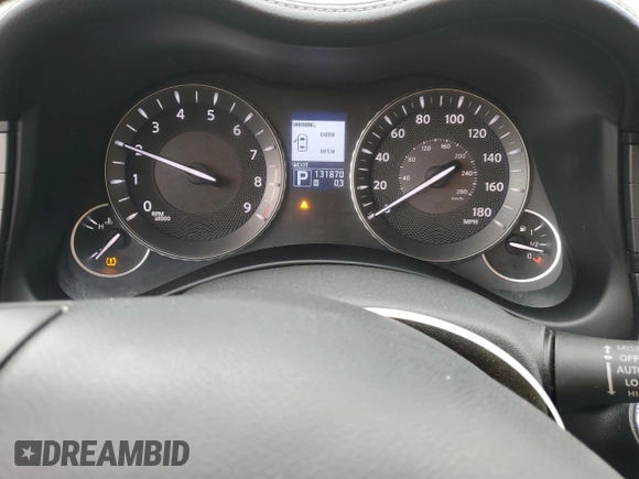 2011 Infiniti M37 with VIN JN1BY1AP3BM320804, listed as a Copart auction lot 80681404 with 131,870 mi miles and Clean Title. Bid and sale history available at carsss.com. Image 9.