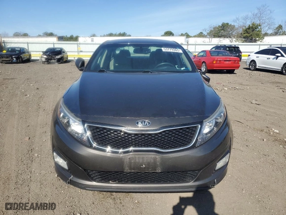 2014 Kia Optima LX with VIN 5XXGM4A76EG340958, listed as a Copart auction lot 53779365 with 54,324 mi miles and Salvage Title. Bid and sale history available at carsss.com. Image 5.
