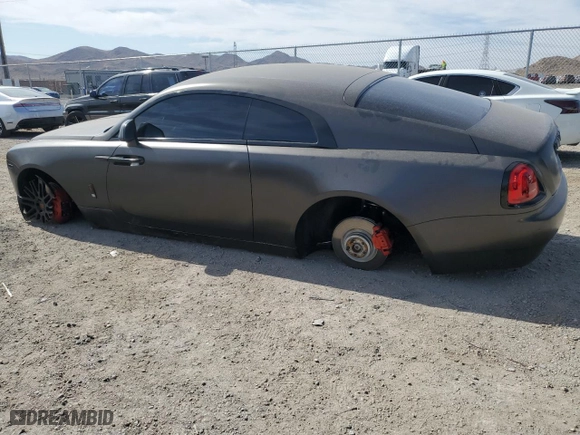 2014 Rolls-Royce Wraith with VIN SCA665C57EUX84259, listed as a Copart auction lot 65586204 with 52,048 mi miles and Salvage Title. Bid and sale history available at carsss.com. Image 2.