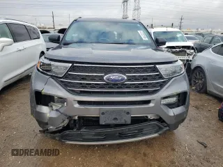 2022 Ford Explorer XLT with VIN 1FMSK8DH9NGA56904, listed as a Copart auction lot 47222185 with 64,161 mi miles and Salvage Title. Bid and sale history available at DreamBid. Image 5.