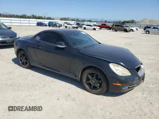 2006 Lexus SC 430 with VIN JTHFN48Y369007637, listed as a Copart auction lot 61669905 with 193,870 mi miles and Salvage title. Bid and sale history available at DreamBid. Image 4.