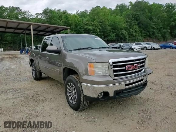 2012 GMC Sierra 1500 SLT with VIN 3GTP2WE74CG310914, listed as a Copart auction lot 56049905 with 106,882 mi miles and Salvage title. Bid and sale history available at DreamBid. Image 13.