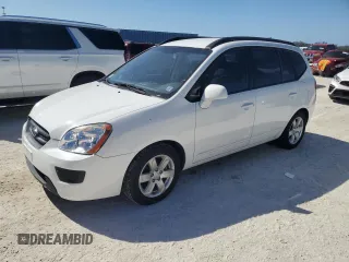 2008 Kia Rondo LX with VIN KNAFG526X87128508, listed as a Copart auction lot 77419384 with 0 mi miles and Salvage Title. Bid and sale history available at carsss.com. Image 1.