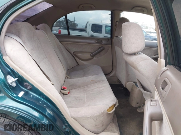 2001 Honda Civic LX with VIN JHMES16571S002955, listed as a IAAI auction lot 42128296 with 223,009 mi miles and . Bid and sale history available at DreamBid. Image 8.