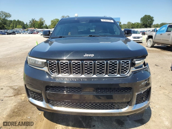 2021 Jeep Grand Cherokee L Summit Reserve with VIN 1C4RJKEG2M8111257, listed as a Copart auction lot 72387194 with 39,010 mi miles and Salvage Title. Bid and sale history available at carsss.com. Image 5.