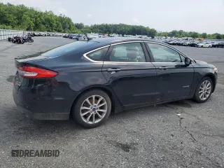 2017 Ford Fusion Hybrid SE with VIN 3FA6P0LU1HR151323, listed as a Copart auction lot 60154795 with Not provided miles and Salvage title. Bid and sale history available at DreamBid. Image 3.