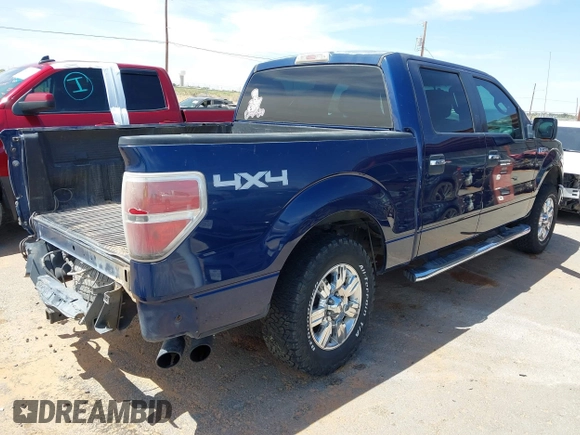 2012 Ford F-150 XL with VIN 1FTFW1EF2CKD36091, listed as a IAAI auction lot 42117472 with 134,943 mi miles and . Bid and sale history available at DreamBid. Image 4.