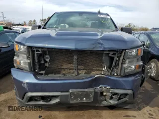 2021 Chevrolet Silverado 1500 Custom with VIN 1GCPYBEH8MZ116002, listed as a Copart auction lot 46158675 with 106,535 mi miles and Salvage Title. Bid and sale history available at DreamBid. Image 5.
