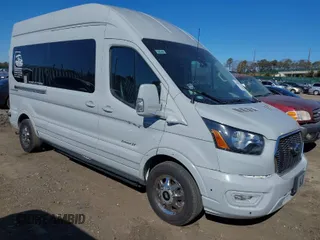 2023 Ford Transit Cargo with VIN 1FTBW2XG4PKA27576, listed as a IAAI auction lot 41696896 with 118,797 mi miles and . Bid and sale history available at DreamBid. Image 1.