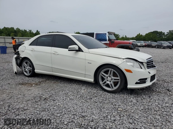 2012 Mercedes-Benz E 350 Luxury with VIN WDDHF5KB9CA590720, listed as a Copart auction lot 56544155 with 187,826 mi miles and Salvage title. Bid and sale history available at DreamBid. Image 4.