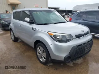 2015 Kia Soul with VIN KNDJN2A20F7761127, listed as a IAAI auction lot 42101835 with 160,545 mi miles and . Bid and sale history available at DreamBid. Image 1.