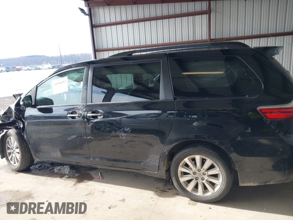 2015 Toyota Sienna Ltd with VIN 5TDDK3DC6FS122871, listed as a IAAI auction lot 41396052 with 133,161 mi miles. Bid and sale history available at carsss.com. Image 14.