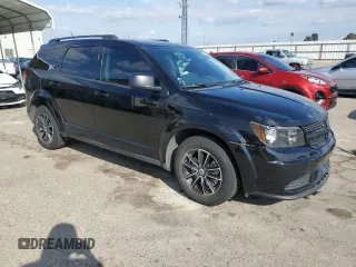 2018 Dodge Journey SE with VIN 3C4PDCAB6JT384195, listed as a Copart auction lot 44827885 with 103,129 mi miles and Salvage Title. Bid and sale history available at DreamBid. Image 4.