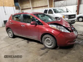2013 Nissan LEAF S with VIN 1N4AZ0CP8DC405875, listed as a Copart auction lot 42643525 with 75,824 mi miles and Clean title. Bid and sale history available at DreamBid. Image 4.