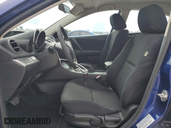 2012 Mazda 3 i Touring with VIN JM1BL1V74C1574174, listed as a Copart auction lot 55396575 with 60,109 mi miles and Salvage Title. Bid and sale history available at DreamBid. Image 7.