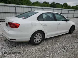 2015 Volkswagen Jetta S with VIN 3VW2K7AJ0FM400517, listed as a Copart auction lot 58368185 with 88,470 mi miles and Salvage title. Bid and sale history available at DreamBid. Image 3.