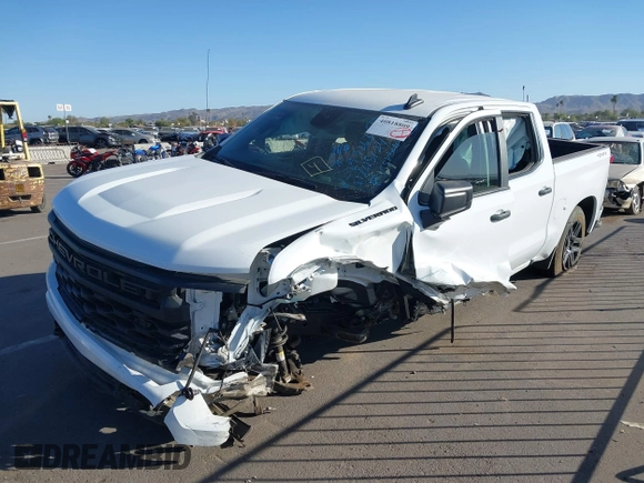 2024 Chevrolet Silverado 1500 Custom with VIN 3GCPDBEK9RG299263, listed as a IAAI auction lot 40818809 with 4,481 mi miles and . Bid and sale history available at DreamBid. Image 16.