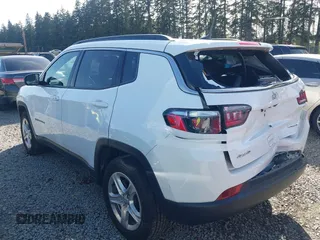 2023 Jeep Compass Latitude with VIN 3C4NJDBN7PT561666, listed as a IAAI auction lot 41956815 with 49,392 mi miles and . Bid and sale history available at DreamBid. Image 3.
