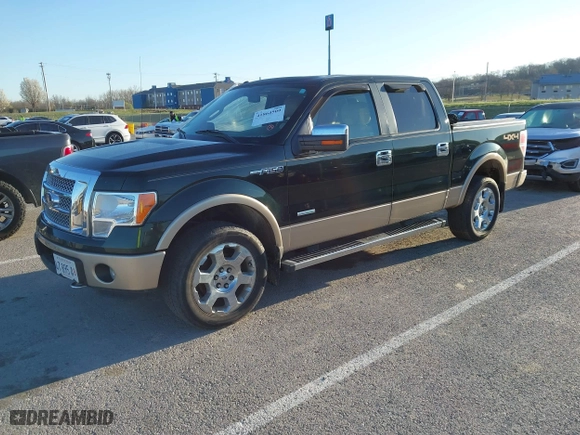 2012 Ford F-150 XL with VIN 1FTFW1ET3CFB08115, listed as a IAAI auction lot 41864509 with 133,150 mi miles. Bid and sale history available at carsss.com. Image 17.