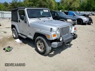 2004 Jeep Wrangler Sport with VIN 1J4FA49S44P788467, listed as a Copart auction lot 55395625 with 187,289 mi miles and Salvage title. Bid and sale history available at DreamBid. Image 13.