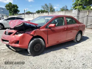 2010 Toyota Corolla with VIN 1NXBU4EE1AZ384028, listed as a Copart auction lot 61963765 with 108,302 mi miles and Salvage title. Bid and sale history available at DreamBid. Image 1.