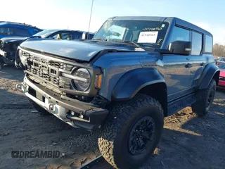2023 Ford Bronco Raptor with VIN 1FMEE5JR6PLB23226, listed as a IAAI auction lot 41540365 with 14,619 mi miles. Bid and sale history available at carsss.com. Image 20.